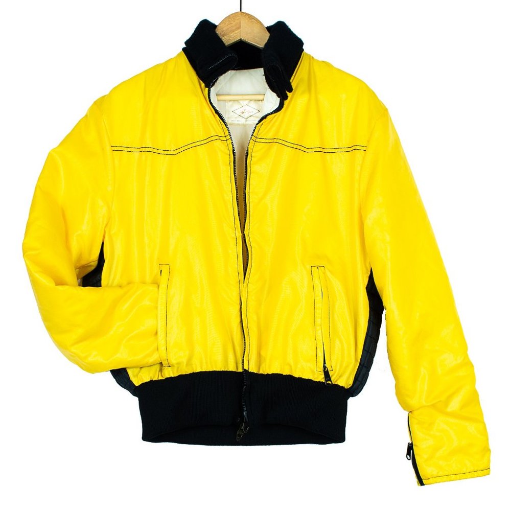 Vintage Hot Dog Winter Snowmobile Jacket
